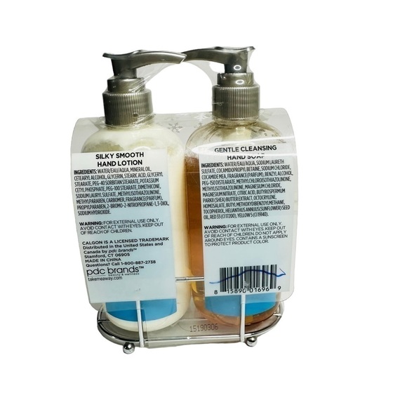 Calgon Take Me Away Gift Set Vanilla Snowfalke Hand Soap & Hand Lotion 10 Fl oz - Picture 2 of 5